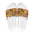 Basketball Santa Claus Christmas Slide Sandals Xmas Holiday Patterns - Wonder Print Shop