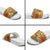 Basketball Santa Claus Christmas Slide Sandals Xmas Holiday Patterns - Wonder Print Shop