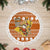Basketball Santa Claus Christmas Tree Skirt Xmas Holiday Patterns - Wonder Print Shop