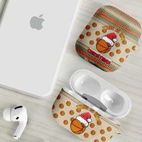Basketball Winter Christmas AirPods Case Xmas Holiday Patterns - Wonder Print Shop