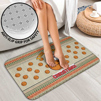 Basketball Winter Christmas Bathroom Set Xmas Holiday Patterns - Wonder Print Shop