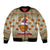 Basketball Winter Christmas Bomber Jacket Xmas Holiday Patterns - Wonder Print Shop