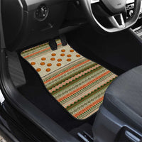 Basketball Winter Christmas Car Mats Xmas Holiday Patterns - Wonder Print Shop