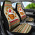 Basketball Winter Christmas Car Seat Cover Xmas Holiday Patterns - Wonder Print Shop