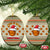 Basketball Winter Christmas Ceramic Ornament Xmas Holiday Patterns - Wonder Print Shop