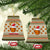 Basketball Winter Christmas Ceramic Ornament Xmas Holiday Patterns - Wonder Print Shop