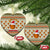 Basketball Winter Christmas Ceramic Ornament Xmas Holiday Patterns - Wonder Print Shop