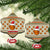 Basketball Winter Christmas Ceramic Ornament Xmas Holiday Patterns - Wonder Print Shop