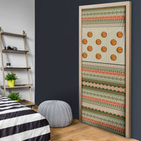 Basketball Winter Christmas Door Cover Xmas Holiday Patterns - Wonder Print Shop