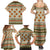 Basketball Winter Christmas Family Matching Summer Maxi Dress and Hawaiian Shirt Xmas Holiday Patterns - Wonder Print Shop