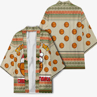 Basketball Winter Christmas Kimono Xmas Holiday Patterns - Wonder Print Shop