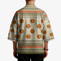 Basketball Winter Christmas Kimono Xmas Holiday Patterns - Wonder Print Shop