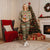 Basketball Winter Christmas Pajama Set Xmas Holiday Patterns - Wonder Print Shop