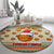 Basketball Winter Christmas Round Carpet Xmas Holiday Patterns - Wonder Print Shop