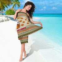 Basketball Winter Christmas Sarong Xmas Holiday Patterns - Wonder Print Shop