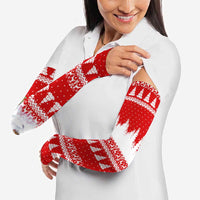 Beagle Dashing Dog Christmas Arm Sleeves Xmas Holiday Patterns - Wonder Print Shop