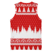 Beagle Dashing Dog Christmas Basketball Jersey Xmas Holiday Patterns - Wonder Print Shop