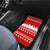 Beagle Dashing Dog Christmas Car Mats Xmas Holiday Patterns - Wonder Print Shop