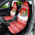 Beagle Dashing Dog Christmas Car Seat Cover Xmas Holiday Patterns - Wonder Print Shop