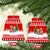 Beagle Dashing Dog Christmas Ceramic Ornament Xmas Holiday Patterns - Wonder Print Shop