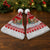Beagle Dashing Dog Christmas Santa Hat Xmas Holiday Patterns - Wonder Print Shop