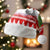 Beagle Dashing Dog Christmas Santa Hat Xmas Holiday Patterns - Wonder Print Shop