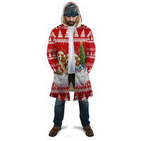 Beagle Dashing Dog Christmas Cloak Xmas Holiday Patterns - Wonder Print Shop