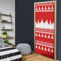 Beagle Dashing Dog Christmas Door Cover Xmas Holiday Patterns - Wonder Print Shop