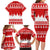 Beagle Dashing Dog Christmas Family Matching Long Sleeve Bodycon Dress and Hawaiian Shirt Xmas Holiday Patterns - Wonder Print Shop