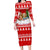 Beagle Dashing Dog Christmas Family Matching Long Sleeve Bodycon Dress and Hawaiian Shirt Xmas Holiday Patterns - Wonder Print Shop