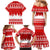 Beagle Dashing Dog Christmas Family Matching Mermaid Dress and Hawaiian Shirt Xmas Holiday Patterns - Wonder Print Shop