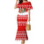Beagle Dashing Dog Christmas Family Matching Mermaid Dress and Hawaiian Shirt Xmas Holiday Patterns - Wonder Print Shop