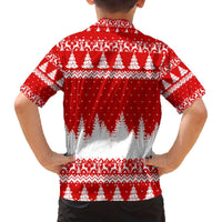 Beagle Dashing Dog Christmas Family Matching Off The Shoulder Long Sleeve Dress and Hawaiian Shirt Xmas Holiday Patterns - Wonder Print Shop