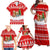 Beagle Dashing Dog Christmas Family Matching Off Shoulder Maxi Dress and Hawaiian Shirt Xmas Holiday Patterns - Wonder Print Shop