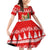 Beagle Dashing Dog Christmas Family Matching Off Shoulder Short Dress and Hawaiian Shirt Xmas Holiday Patterns - Wonder Print Shop