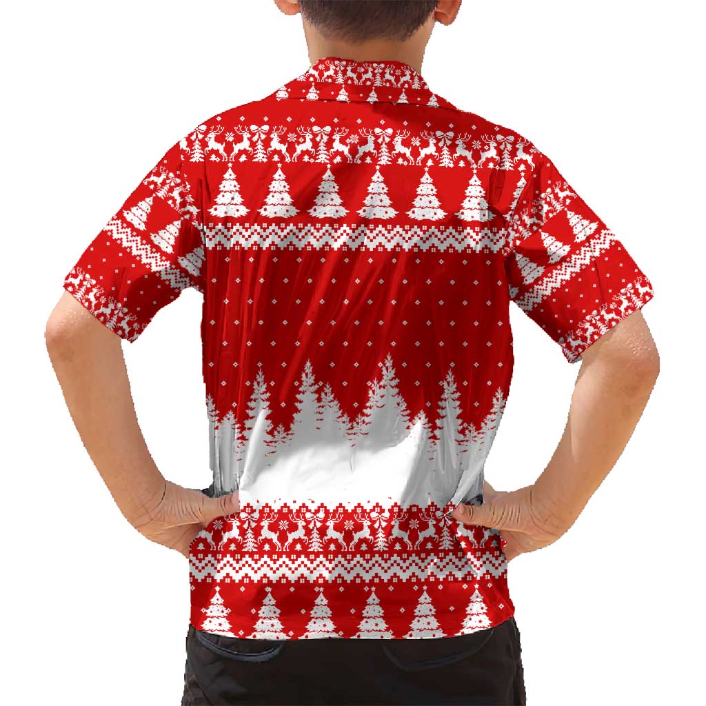 Beagle Dashing Dog Christmas Family Matching Puletasi and Hawaiian Shirt Xmas Holiday Patterns - Wonder Print Shop