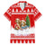 Beagle Dashing Dog Christmas Family Matching Short Sleeve Bodycon Dress and Hawaiian Shirt Xmas Holiday Patterns - Wonder Print Shop
