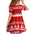 Beagle Dashing Dog Christmas Family Matching Summer Maxi Dress and Hawaiian Shirt Xmas Holiday Patterns - Wonder Print Shop