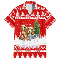 Beagle Dashing Dog Christmas Hawaiian Shirt Xmas Holiday Patterns - Wonder Print Shop