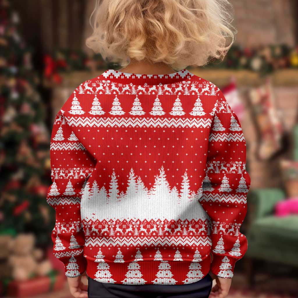 Beagle Dashing Dog Christmas Kid Ugly Christmas Sweater Xmas Holiday Patterns - Wonder Print Shop