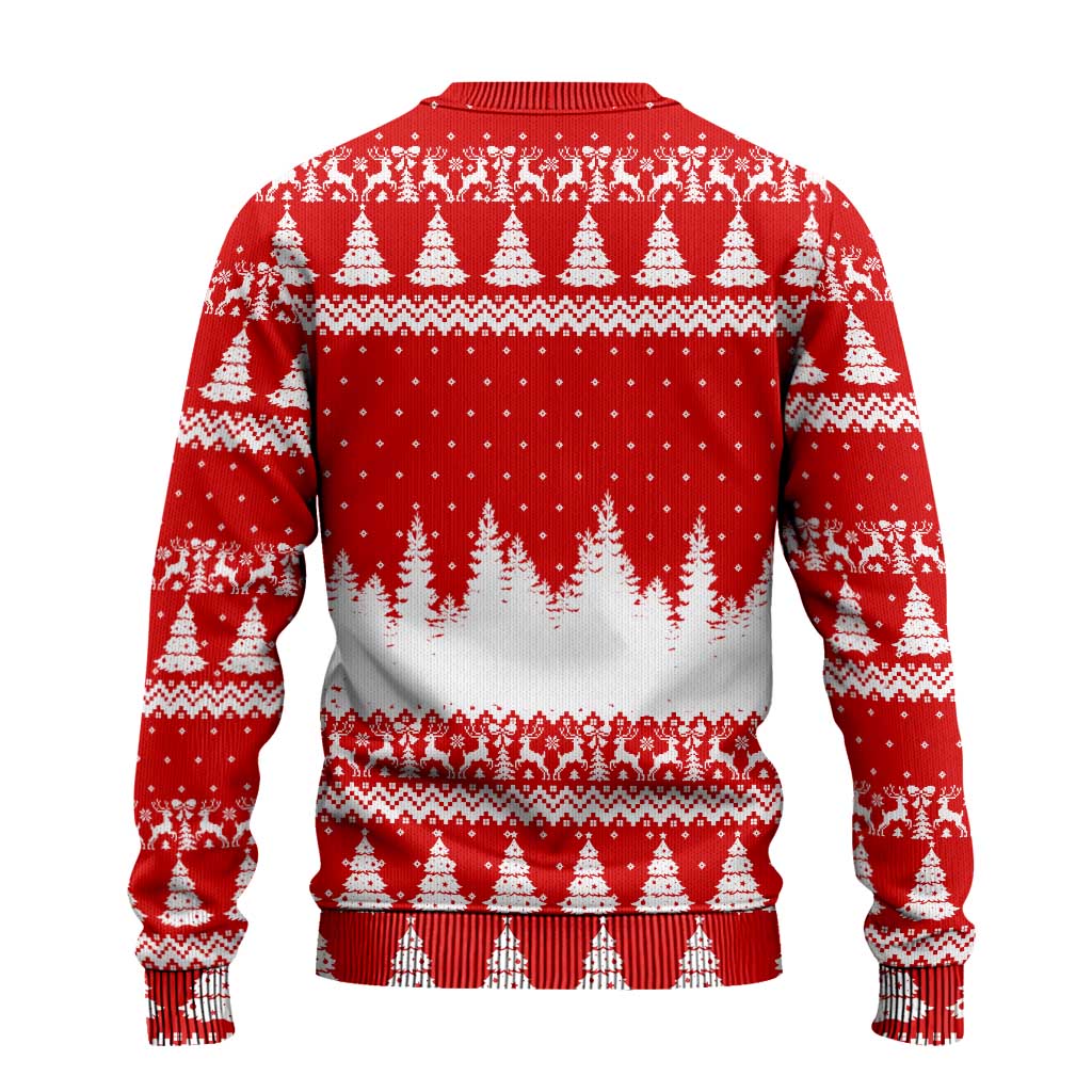 Beagle Dashing Dog Christmas Ugly Christmas Sweater Xmas Holiday Patterns - Wonder Print Shop
