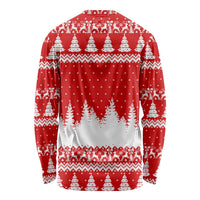 Beagle Dashing Dog Christmas Long Sleeve Shirt Xmas Holiday Patterns - Wonder Print Shop