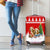 Beagle Dashing Dog Christmas Luggage Cover Xmas Holiday Patterns - Wonder Print Shop