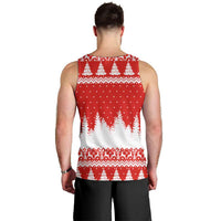 Beagle Dashing Dog Christmas Men Tank Top Xmas Holiday Patterns - Wonder Print Shop