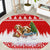 Beagle Dashing Dog Christmas Round Carpet Xmas Holiday Patterns - Wonder Print Shop