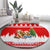 Beagle Dashing Dog Christmas Round Carpet Xmas Holiday Patterns - Wonder Print Shop