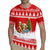 Beagle Dashing Dog Christmas Rugby Jersey Xmas Holiday Patterns - Wonder Print Shop
