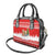 Beagle Dashing Dog Christmas Shoulder Handbag Xmas Holiday Patterns - Wonder Print Shop