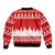 Beagle Dashing Dog Christmas Sleeve Zip Bomber Jacket Xmas Holiday Patterns - Wonder Print Shop