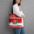 Beagle Dashing Dog Christmas Tote Bag Xmas Holiday Patterns - Wonder Print Shop